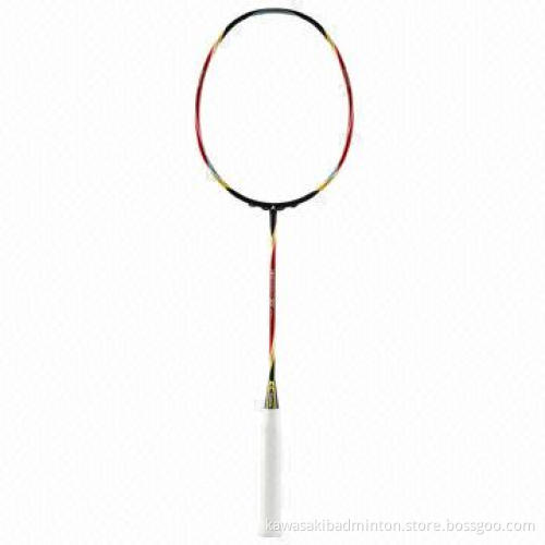 Professional badminton racket with 40T rigid carbon fiber +XENECORE technology
